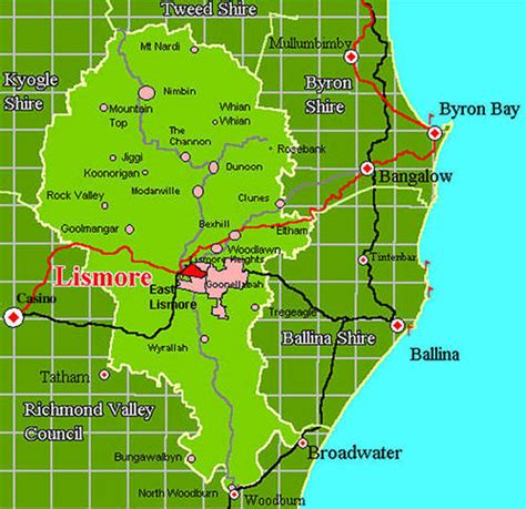 intramaps lismore|map of Lismore .